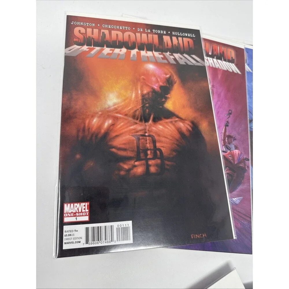 Shadowland LOT 17 Daredevil 508 509 510 511 512 Power Man 1 2 3 4 Elektra Ghost